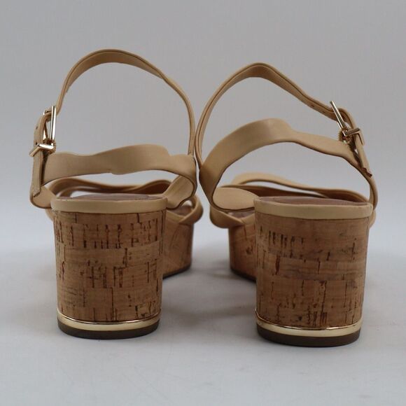🔥Franco Sarto Pelma Cork Platform Wedge Sandals, 9US/40EU MSRP$120 SHIPS TODAY - Picture 5 of 9